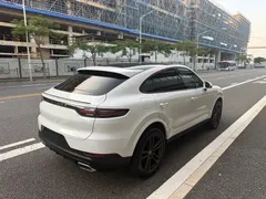 2022 Porsche Cayenne Coupe 3.0T Platinum, белый — фото 4
