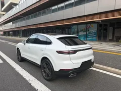 2022 Porsche Cayenne Coupe 3.0T Platinum, белый — фото 6