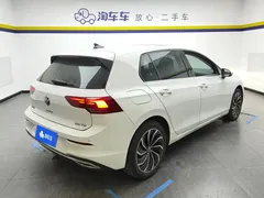 2023 Volkswagen Golf 280TSI DSG Pro, белый — фото 3