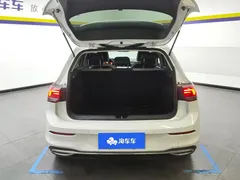 2023 Volkswagen Golf 280TSI DSG Pro, белый — фото 4