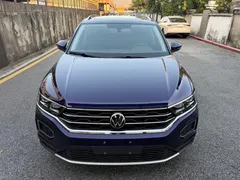 2021 Volkswagen T-Roc 280TSI DSG 2WD Comfort Smart Connect, синий — фото 3