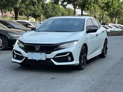 2021 Honda Civic Hatchback 220Turbo CVT, белый — фото 3