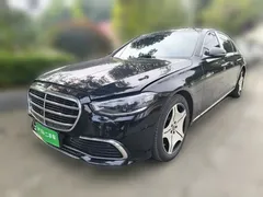 2022 Mercedes-Benz S-Class S 400 L Luxury, чёрный — фото 1