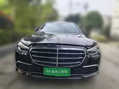 2022 Mercedes-Benz S-Class S 400 L Luxury, чёрный — фото 2