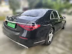 2022 Mercedes-Benz S-Class S 400 L Luxury, чёрный — фото 6