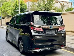 2021 Toyota Vellfire Hybrid 2.5L HV Premium, чёрный — фото 18
