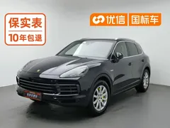 2021 Porsche Cayenne E-Hybrid 2.0T PHEV, чёрный — фото 1