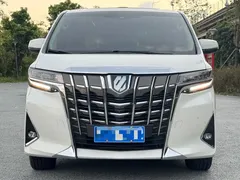 2021 Toyota Alphard Hybrid 2.5L Luxury, белый — фото 2