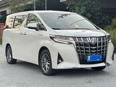 2021 Toyota Alphard Hybrid 2.5L Luxury, белый — фото 3