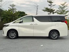 2021 Toyota Alphard Hybrid 2.5L Luxury, белый — фото 7