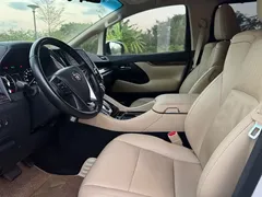 2021 Toyota Alphard Hybrid 2.5L Luxury, белый — фото 9