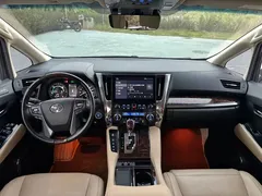 2021 Toyota Alphard Hybrid 2.5L Luxury, белый — фото 10