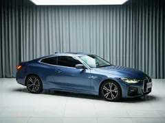 2022 BMW 4 Series 425i M Sport Package, синий — фото 3