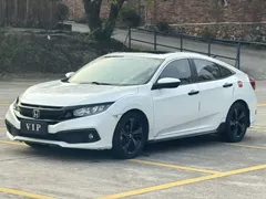 2019 Honda Civic 220TURBO CVT, белый — фото 1