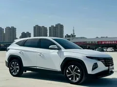 2021 Hyundai Tucson L 1.5T DCT GLX Elite, белый — фото 3