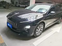 2024 Hongqi E-QM5 EV 500km Travel, чёрный — фото 1