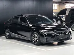 2023 Honda Civic Hatchback 240TURBO CVT, чёрный — фото 3