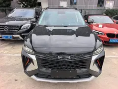2022 Geely Atlas 1.8T DCT Smart, чёрный — фото 2