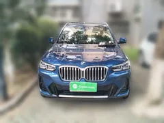 2022 BMW X3, синий — фото 2
