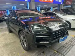 2024 Porsche Cayenne Coupé 3.0T, чёрный — фото 3