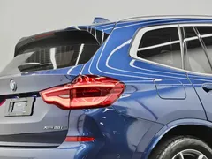 2021 BMW X3, синий — фото 2