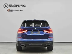 2021 BMW X3, синий — фото 5