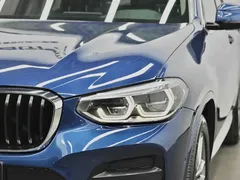 2021 BMW X3, синий — фото 11