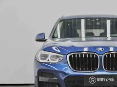 2021 BMW X3, синий — фото 14