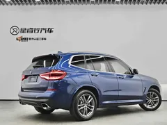 2021 BMW X3, синий — фото 16