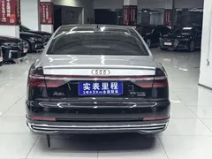 2021 Audi A8L 55 TFSI quattro Premium, чёрный — фото 5