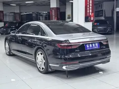 2021 Audi A8L 55 TFSI quattro Premium, чёрный — фото 6