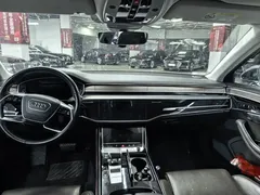 2021 Audi A8L 55 TFSI quattro Premium, чёрный — фото 9