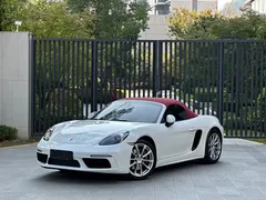 2022 Porsche 718 Boxster 2.0T, белый — фото 1