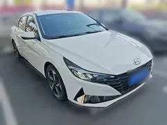 2022 Hyundai Elantra 1.5L CVT GLX Elite, белый — фото 6