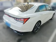2022 Hyundai Elantra 1.5L CVT GLX Elite, белый — фото 10