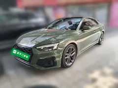 2021 Audi A5 Coupe 40 TFSI Fashion Sport, зелёный — фото 1