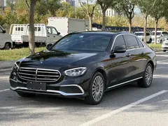 2021 Mercedes-Benz E-Class E 300 L Fashion, чёрный — фото 1