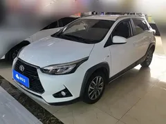 2020 Toyota Yaris L Zhixuan X 1.5L CVT Leading, белый — фото 1