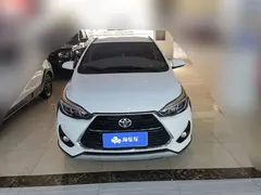 2020 Toyota Yaris L Zhixuan X 1.5L CVT Leading, белый — фото 2