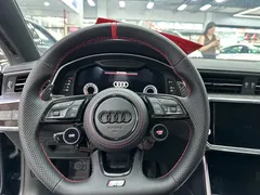 2022 Audi A7L 55 TFSI quattro S-line, чёрный — фото 9