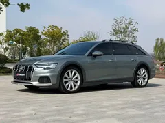 2021 Audi A6 allroad quattro 55 TFSI Premium Off-road, зелёный — фото 4