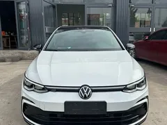 2021 Volkswagen Golf 280TSI DSG R-Line, белый — фото 1
