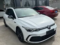 2021 Volkswagen Golf 280TSI DSG R-Line, белый — фото 2