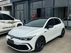 2021 Volkswagen Golf 280TSI DSG R-Line, белый — фото 3