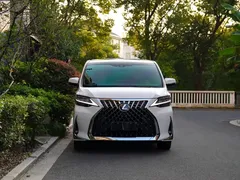 2020 Lexus LM 300h 4, белый — фото 2