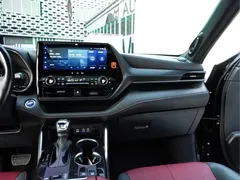 2021 Toyota Crown Kluger 2.5L Hybrid 4WD Flagship, чёрный — фото 28