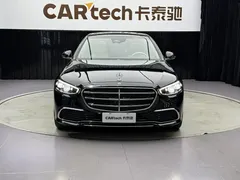 2022 Mercedes-Benz S-Class S 400 L Luxury, чёрный — фото 2