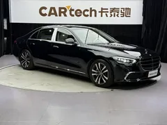 2022 Mercedes-Benz S-Class S 400 L Luxury, чёрный — фото 3