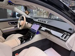 2022 Mercedes-Benz S-Class S 400 L Luxury, чёрный — фото 7