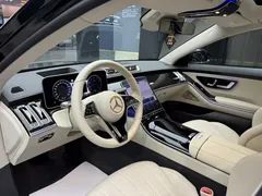 2022 Mercedes-Benz S-Class S 400 L Luxury, чёрный — фото 9